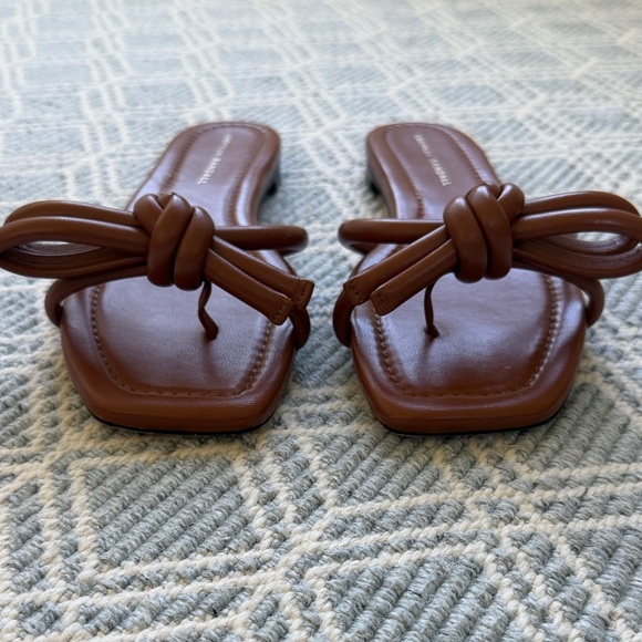 Loeffler Randall Hadley Bow Sandals in Timber - Picture 3 of 10